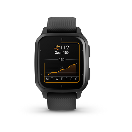 Venu® Sq 2 - Music Edition Black Slate-Orologi-GARMIN-Gioielleria Granarelli