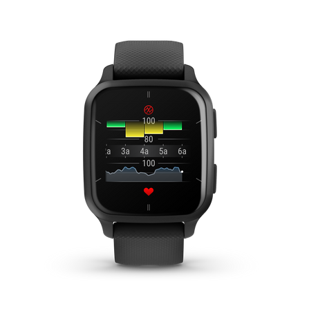 Venu® Sq 2 - Music Edition Black Slate-Orologi-GARMIN-Gioielleria Granarelli