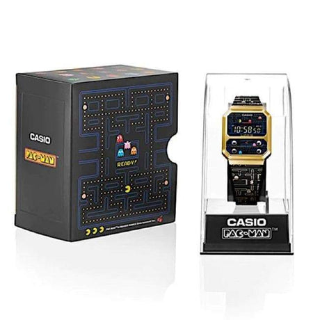 Vintage Pac Man Acciaio-Orologi-CASIO- [SKU] -Gioielleria Granarelli