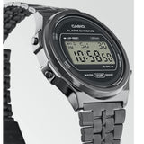 Vintage Round Total Black-Orologi-CASIO- [SKU] -Gioielleria Granarelli