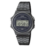 Vintage Round Total Black-Orologi-CASIO- [SKU] -Gioielleria Granarelli