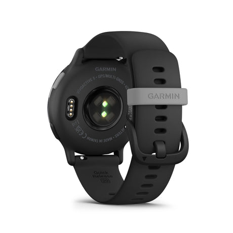 vívoactive® 5 Black & Slate con cinturino in silicone-Orologi-GARMIN-Gioielleria Granarelli