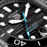 Aquaracer Professional 300 Date Automatico Nero Acciaio-Orologi-TAG HEUER-Gioielleria Granarelli