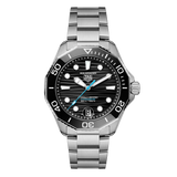 Aquaracer Professional 300 Date Automatico Nero Acciaio-Orologi-TAG HEUER-Gioielleria Granarelli