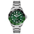 Aquaracer Professional 300 GMT Automatico Verde Acciaio-Orologi-TAG HEUER-Gioielleria Granarelli