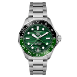 Aquaracer Professional 300 GMT Automatico Verde Acciaio-Orologi-TAG HEUER-Gioielleria Granarelli