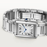 Tank Must De Cartier, modello piccolo, acciaio, quarzo