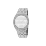 25H Lady Silver Acciaio 34mm-Orologi-GUCCI-Gioielleria Granarelli