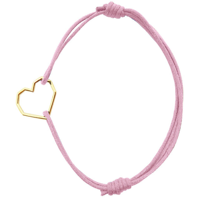 CORAZON BRACCIALE CORDA ROSA-Bracciali-ALIITA-Gioielleria Granarelli