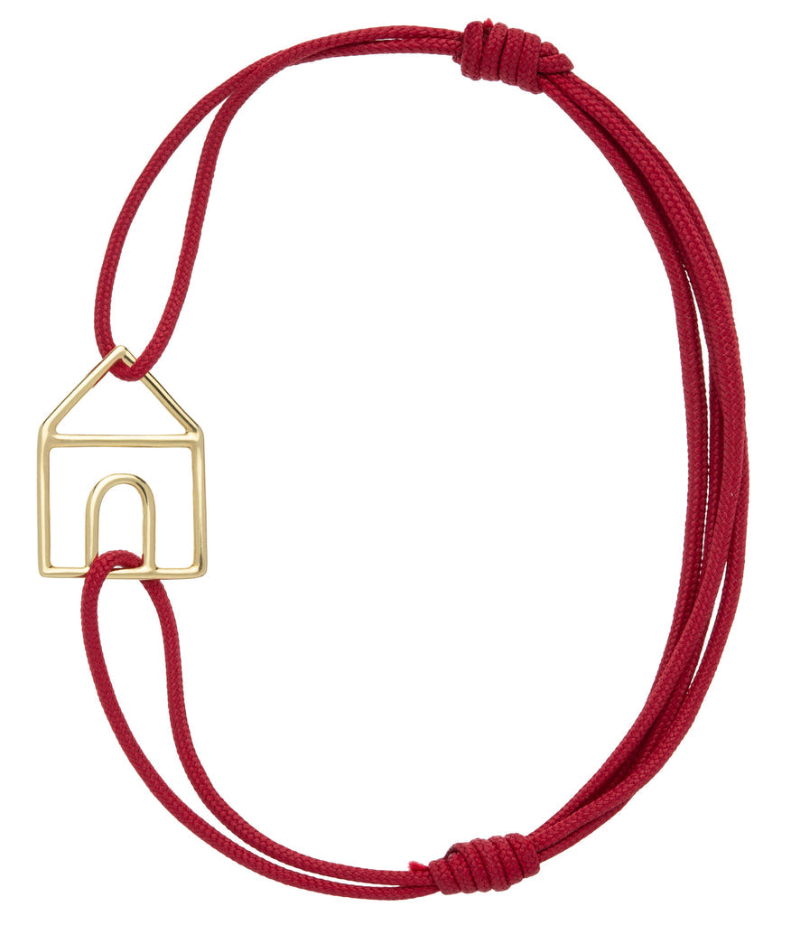 CASITA PURA BRACCIALE CORDA BORDEAUX-Bracciali-ALIITA-Gioielleria Granarelli