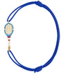 TENNIS AZZURRO BRACCIALE CORDA-Bracciali-ALIITA-Gioielleria Granarelli