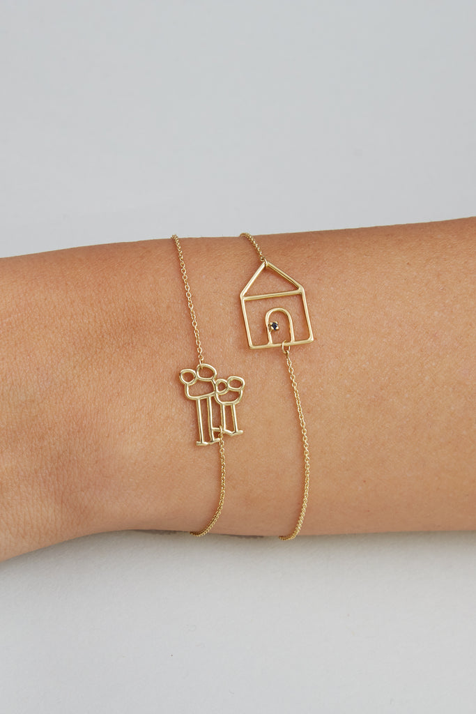 CASA ZAFFIRO BLU BRACCIALE