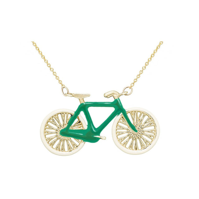 BICI VERDE PISTACCHIO COLLANA-Girocolli-ALIITA-Gioielleria Granarelli