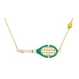 TENNIS PELOTA VERDE PISTACCHIO COLLANA-Girocolli-ALIITA-Gioielleria Granarelli