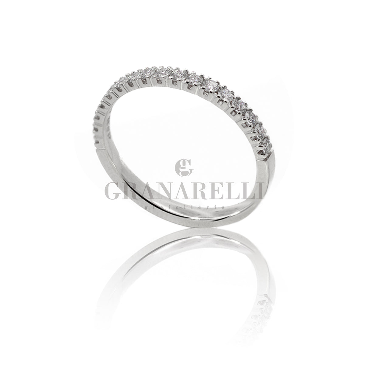 Anello Fedina Half Eternity Diamanti 0.33kt