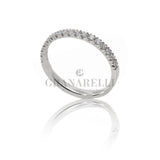 Anello Fedina Half Eternity Diamanti 0.31kt-Anelli-GRANARELLI-Gioielleria Granarelli