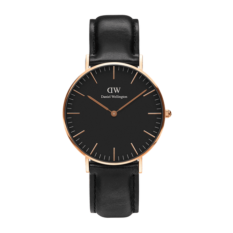 Classic Sheffield 36mm Pelle Rosato-Orologi-DANIEL WELLINGTON-Gioielleria Granarelli