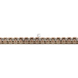 Bracciale Tennis Oro Rosa Diamanti Brown 2.93kt-Bracciali-GRANARELLI-Gioielleria Granarelli