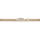 Bracciale con targhetta in Oro Rosa e diamanti
