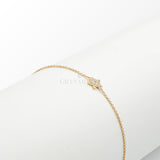 Bracciale Stella Pavé Diamanti in Oro Rosa