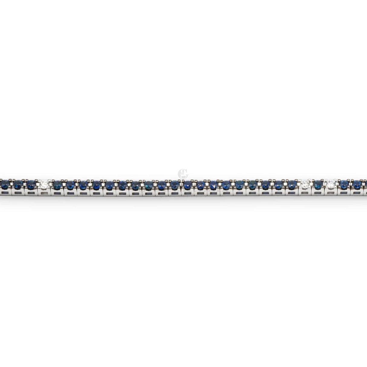Bracciale Tennis Oro Bianco con Rubini 4,12ct e Diamanti