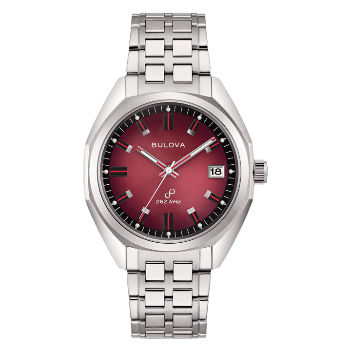 Jet Star quadrante rosso-Orologi-BULOVA-Gioielleria Granarelli