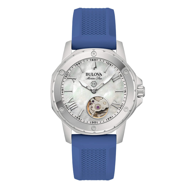 Marine Star Lady Automatic 96L324-Orologi-BULOVA-Gioielleria Granarelli