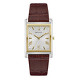 Classic Rectangle Silver Pelle 29mm-Orologi-BULOVA-Gioielleria Granarelli