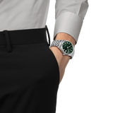 Ballade Automatico Verde Acciaio 39mm