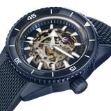 Captain Cook High-Tech Ceramic Skeleton Blu-Orologi-RADO-Gioielleria Granarelli