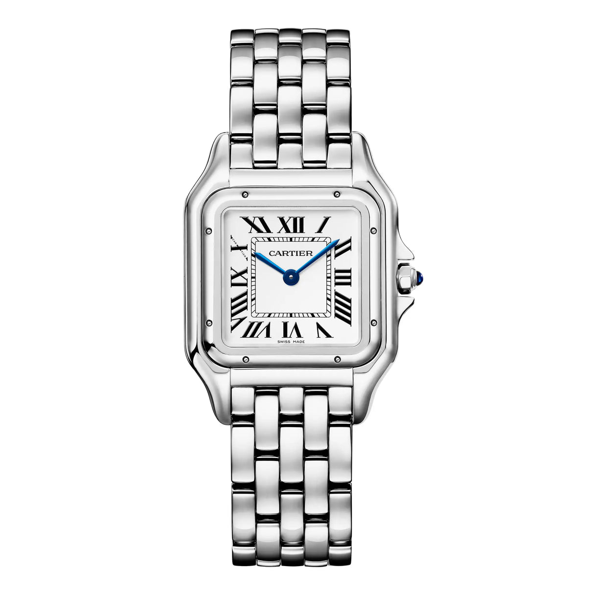 Panthère De Cartier, modello medio, acciaio, quarzo