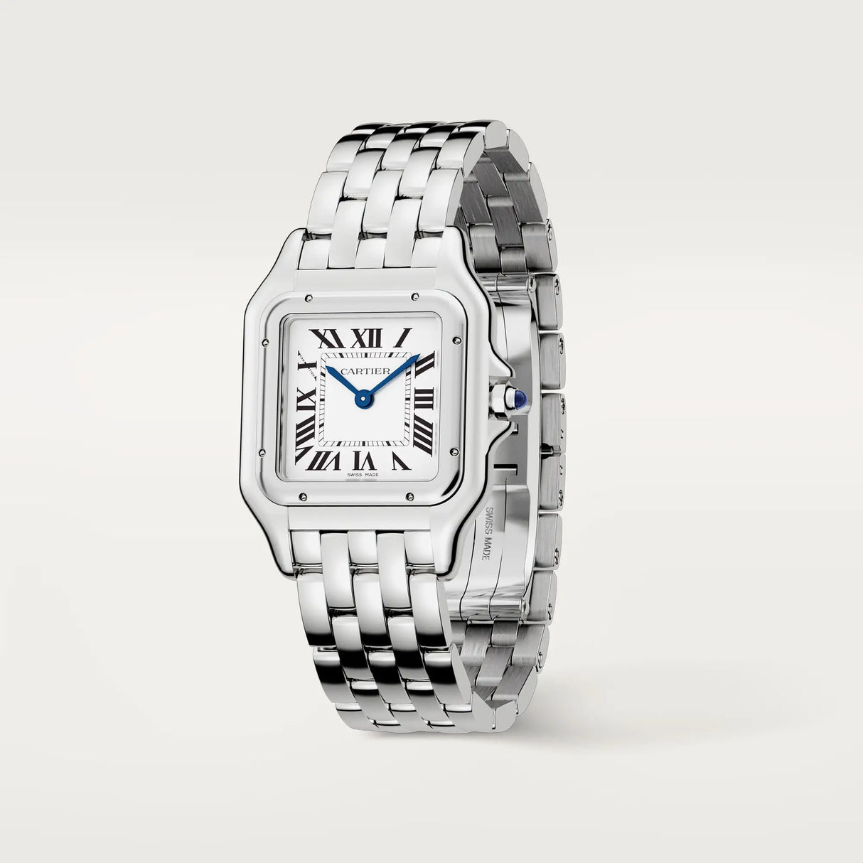 Panthère De Cartier, modello medio, acciaio, quarzo