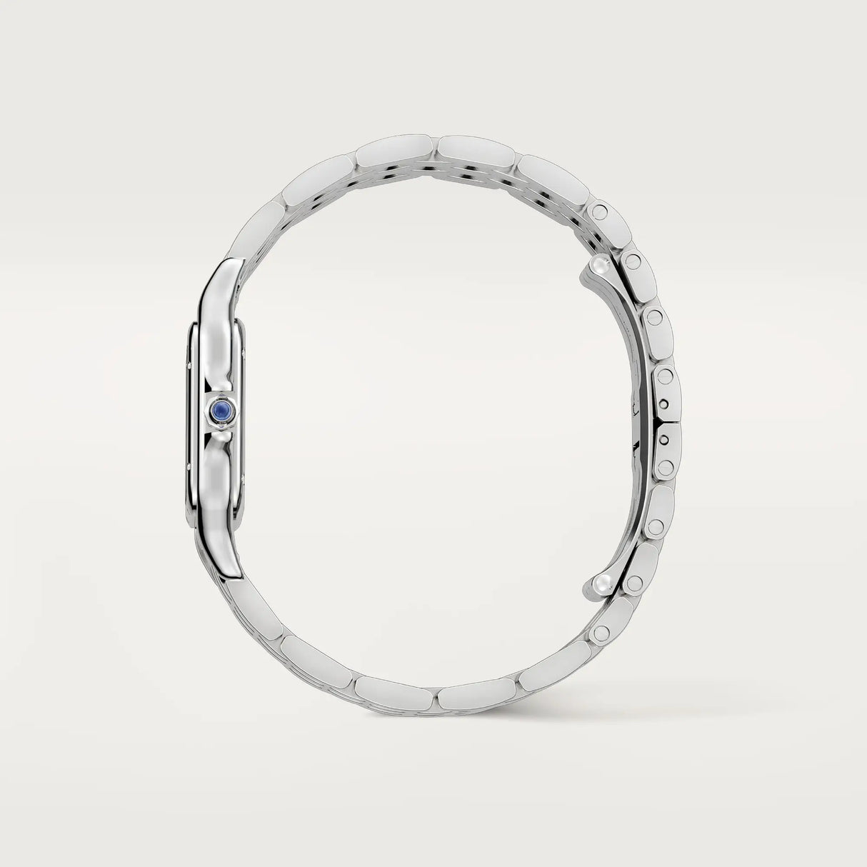 Panthère De Cartier, modello medio, acciaio, quarzo