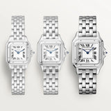 Panthère De Cartier, modello medio, acciaio, quarzo