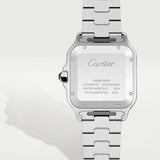 Orologio Santos de Cartier. Modello grande, movimento automatico, acciaio SECOND HAND
