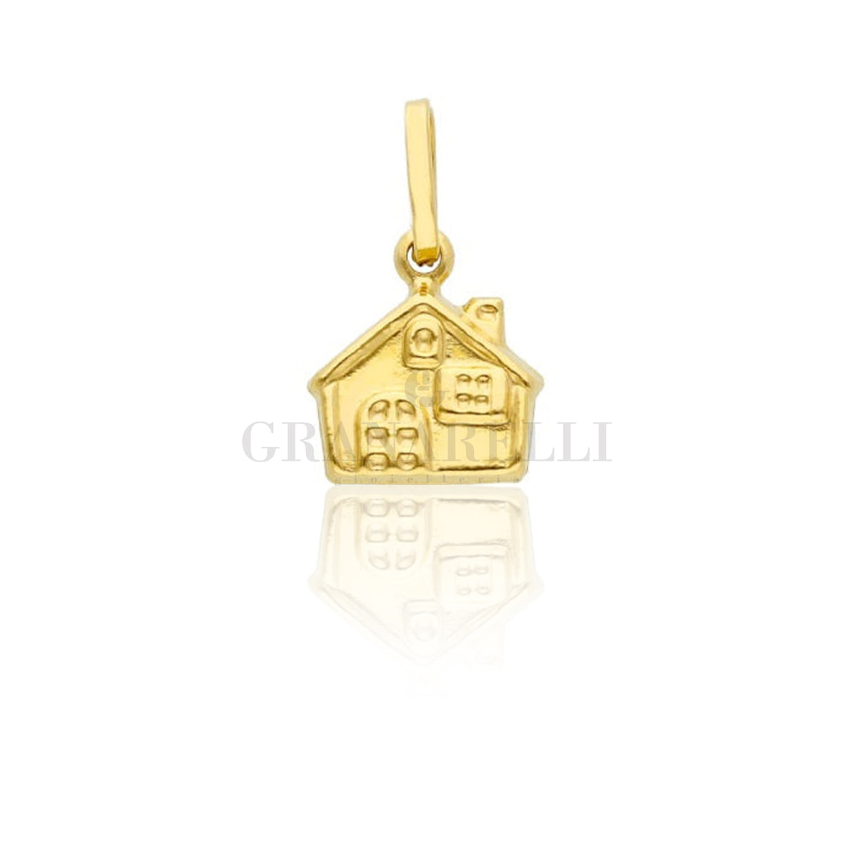 Ciondolo Casetta Oro Giallo