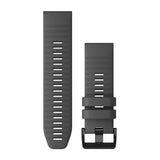 QuickFit® 26 Strap - Silicone, Black