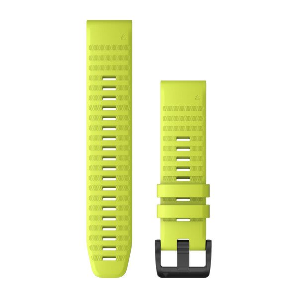 Cinturini QuickFit® 22 Silicone, Amp Yellow-Cinturini-GARMIN-Gioielleria Granarelli