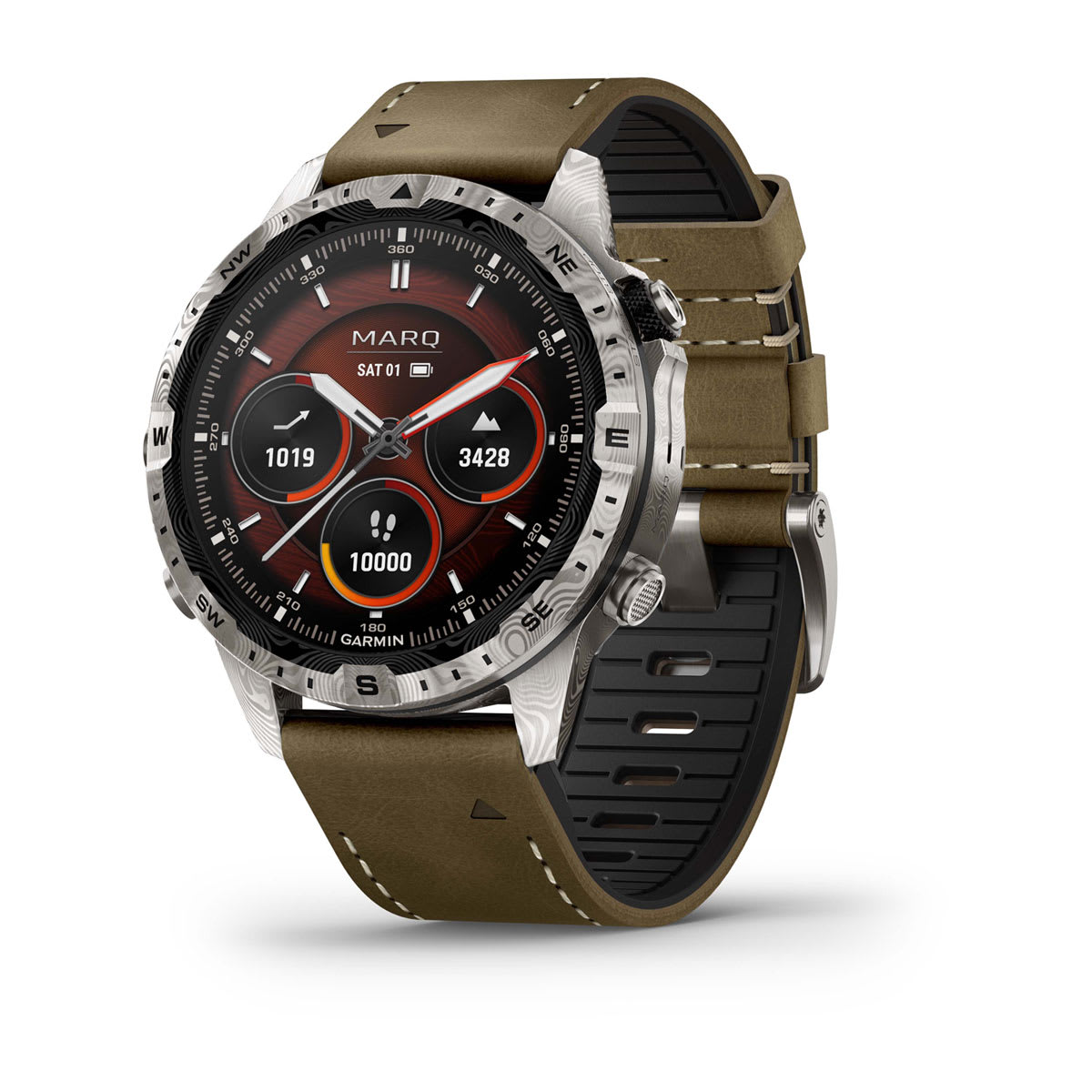 MARQ® Adventurer (Gen 2) – Damascus Steel Edition-Orologi-GARMIN-Gioielleria Granarelli