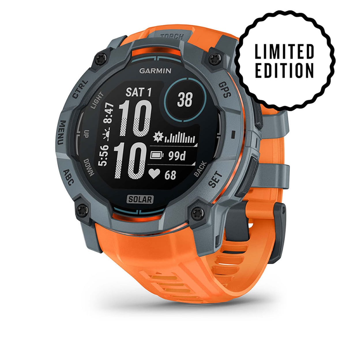 Instinct 3 – 50 mm, Solar Limited Edition-Orologi-GARMIN-Gioielleria Granarelli