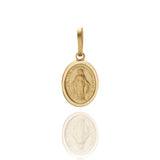 Ciondolo Madonna In Oro Giallo-Ciondoli-GRANARELLI-Gioielleria Granarelli