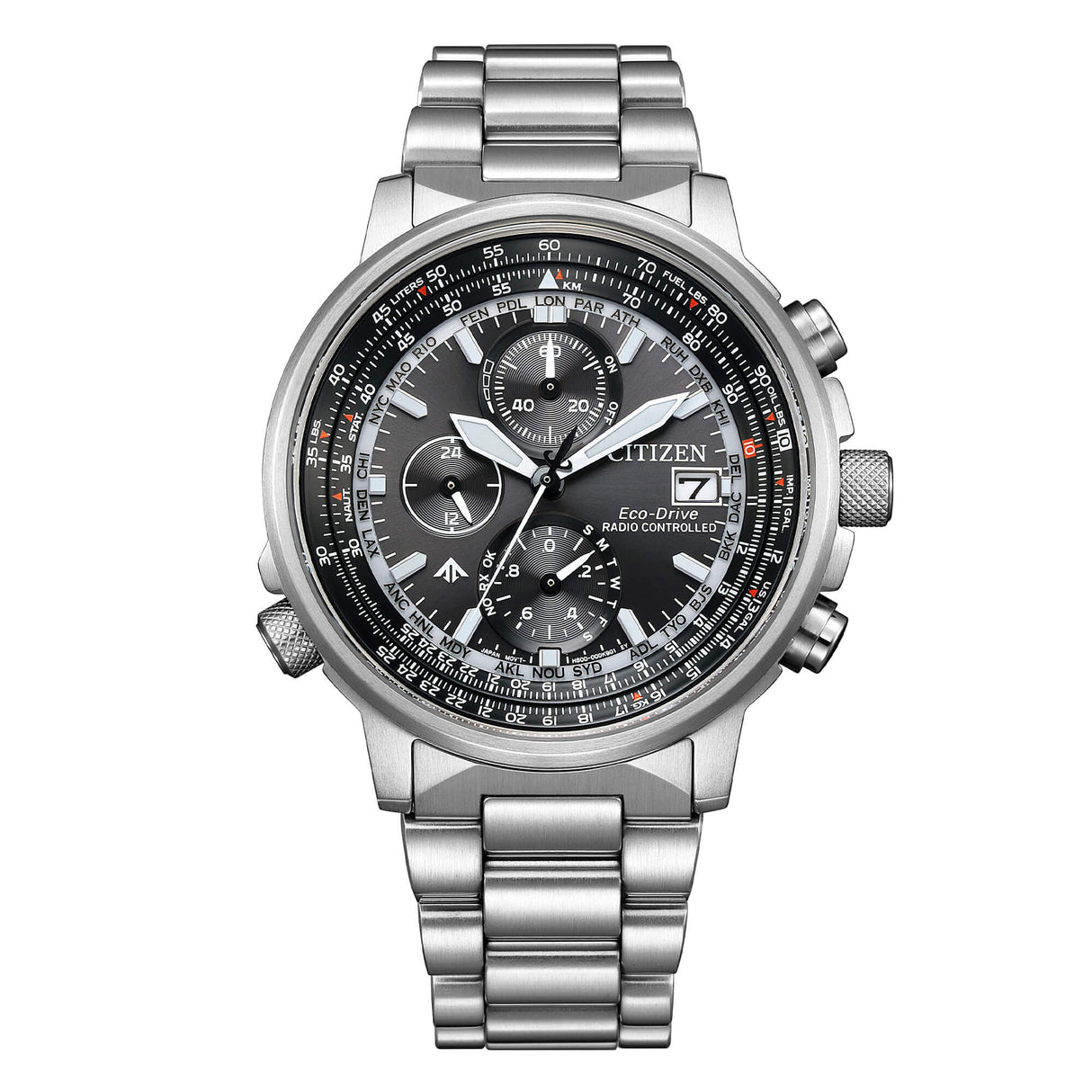 Crono Pilot Acciaio 41mm - AT8300-58E