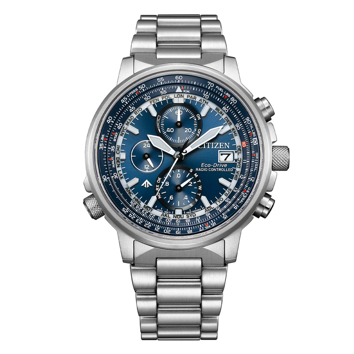 Crono Pilot Acciaio 41mm - AT8300-58L