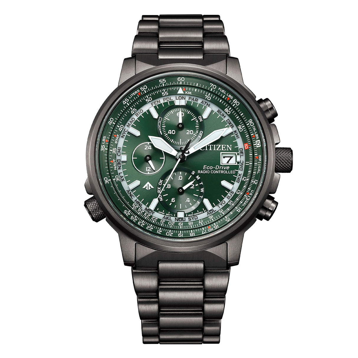 Crono Pilot Acciaio 41mm - AT8304-57W