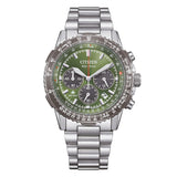 Promaster Navihawk Crono Acciaio Verde 40mm