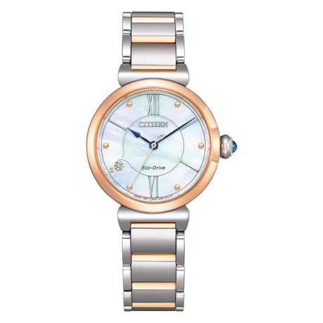 Lady Maybell Madreperla Acciaio Bicolore 29mm-Orologi-CITIZEN-Gioielleria Granarelli