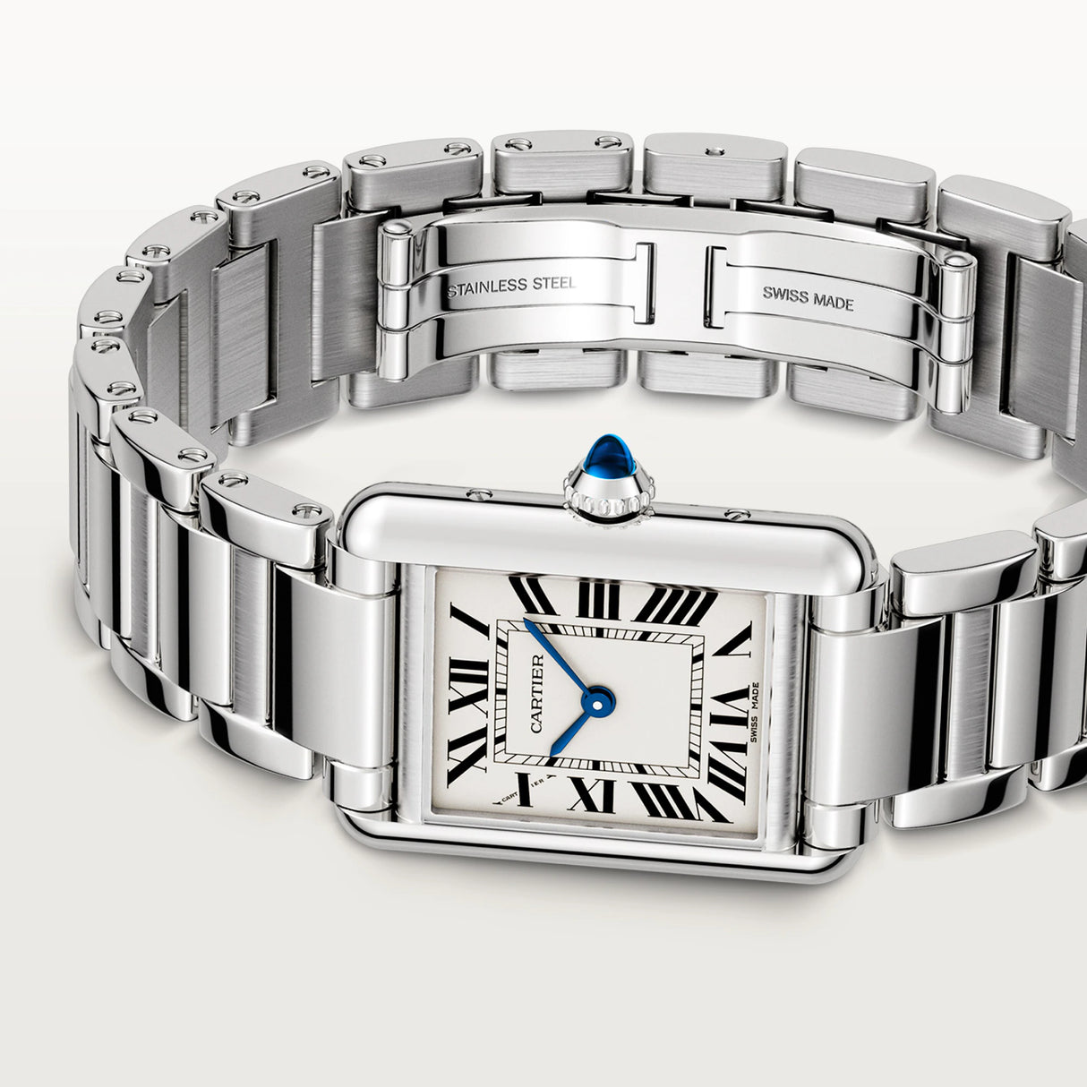 Tank Must De Cartier, modello piccolo, acciaio, quarzo SECOND HAND