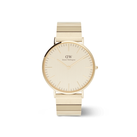 Classic Piano Link Gold Unitone-Orologi-DANIEL WELLINGTON-Gioielleria Granarelli