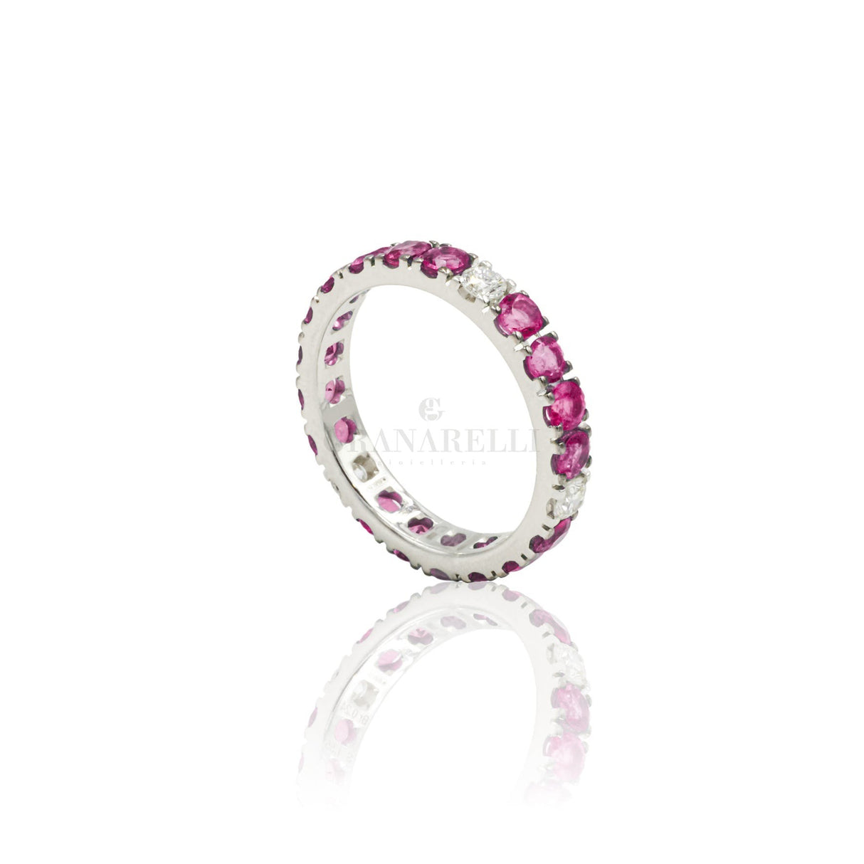 Rubini Fedina Ring 5 diamonds