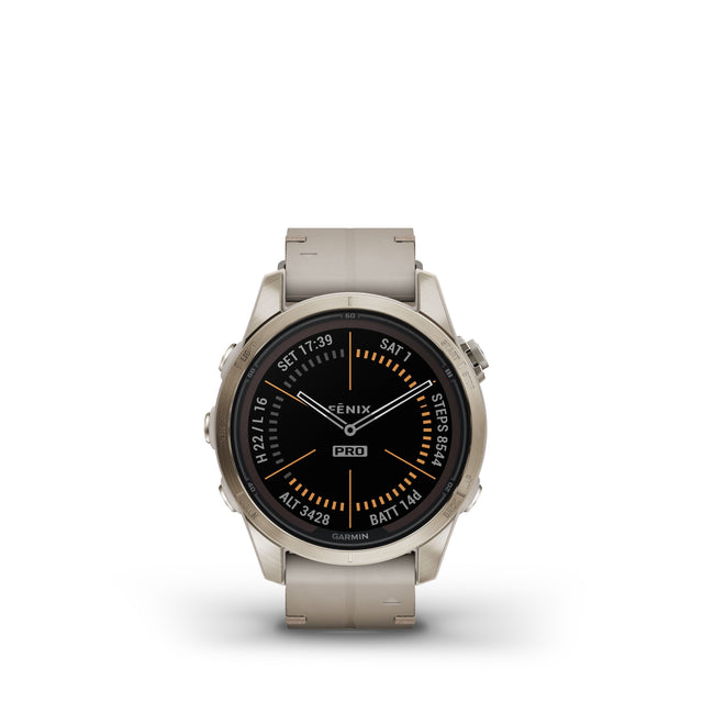 fēnix® 7S Pro – Sapphire Solar Edition | 42mm-Orologi-GARMIN-Gioielleria Granarelli